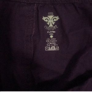 Large  purple med couture pants